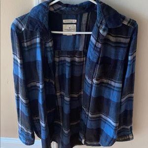 American Eagle plaid flannel